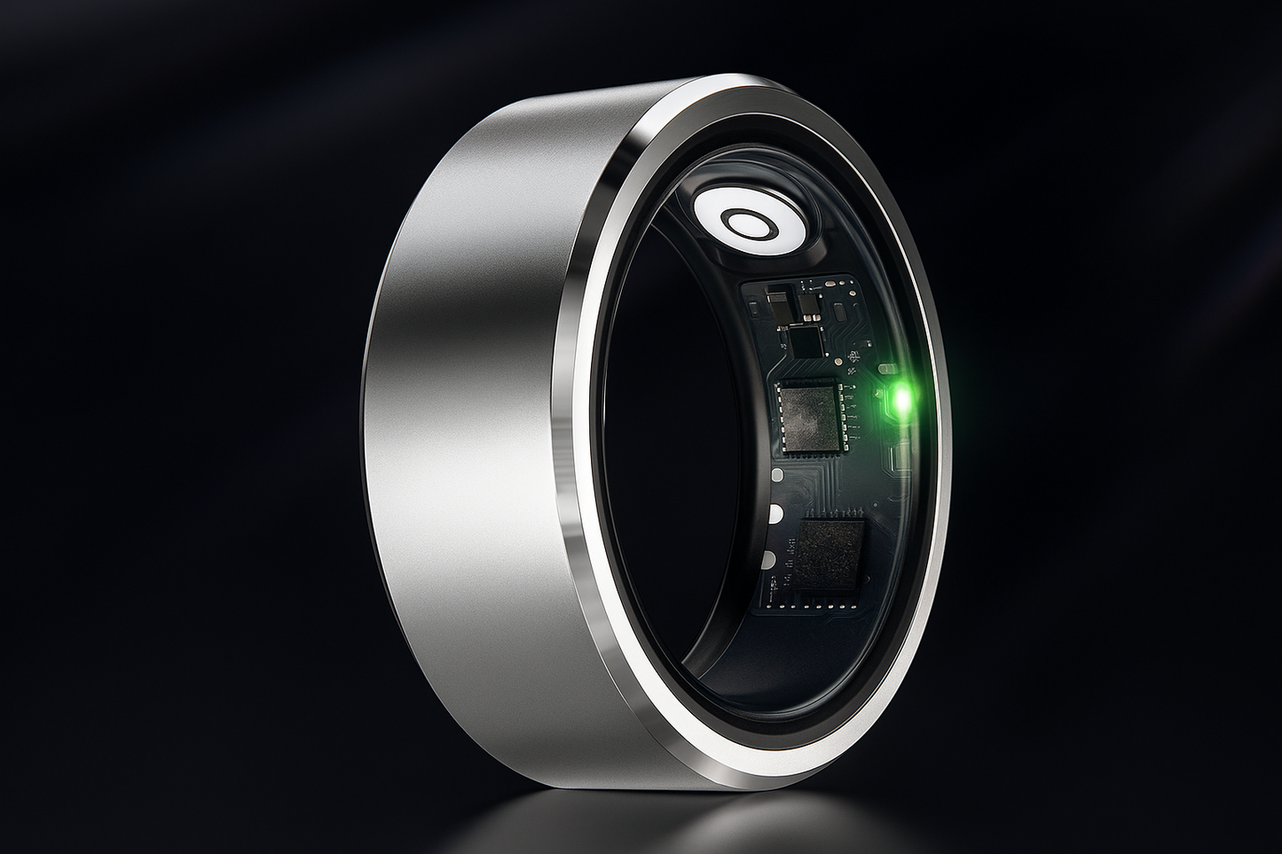 Smart Ring Gesture Control Function 5ATM Waterproof Heart Rate Blood Pressure Oxygen Sleep Monitoring Sports Fitness Smart Ring