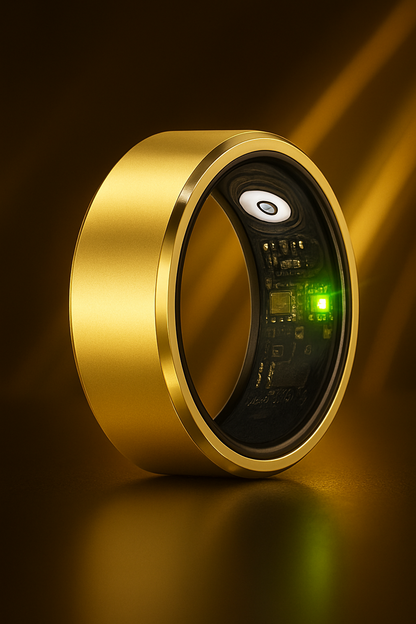 Smart Ring Gesture Control Function 5ATM Waterproof Heart Rate Blood Pressure Oxygen Sleep Monitoring Sports Fitness Smart Ring