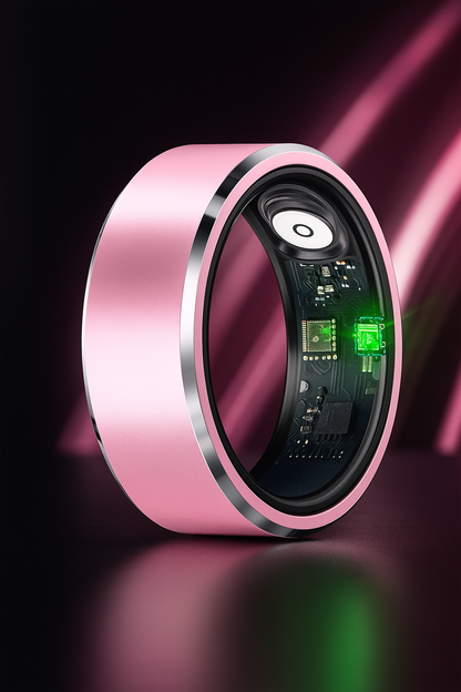 Smart Ring Gesture Control Function 5ATM Waterproof Heart Rate Blood Pressure Oxygen Sleep Monitoring Sports Fitness Smart Ring